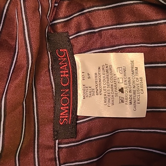 Simon Chang PJ Pyjama set - 2 pc top and bottom - Picture 11 of 13